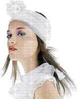 woman with headscarf bp - Бесплатный анимированный гифка