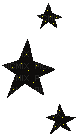 black stars gif - GIF animado gratis