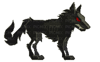 Poptropica Wolf - Zdarma animovaný GIF