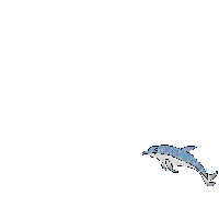 летучая рыба - GIF animado gratis