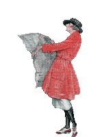 vintage woman - Darmowy animowany GIF