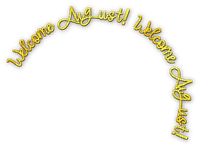 soave text welcome august yellow - bezmaksas png