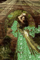 dama verde - Bezmaksas animēts GIF