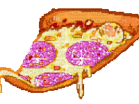 cute glitter pizza
