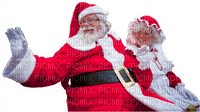 Santa and Mrs Claus bp - png gratis