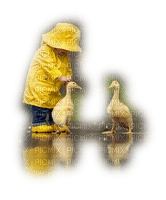 Kaz_Creations Baby Enfant Child Girl Boy Ducks - png gratis