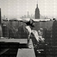 gymnastic city background - Free PNG