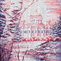 Y.A.M._Winter landscape background Russia - 免费动画 GIF