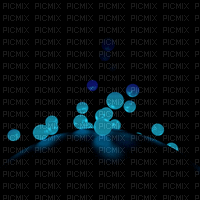 effect effet effekt background fond abstract  overlay  abstrait abstrakt gif anime animated animation black noir ball balls pearls blue bleu balles - GIF animé gratuit