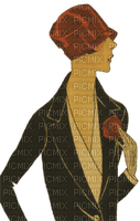 1920's fashion, men & woman bp - безплатен png
