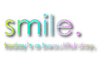 smile text (creds to soave) - gratis png