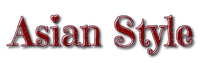 Asian Style Text - Bogusia - ilmainen png