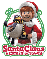 Santa Claus is Comin' to Town With Topper - png gratis