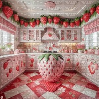 Strawberry Kitchen - bezmaksas png