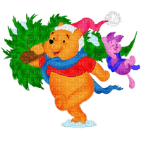 Winnie pooh Christmas - gratis png