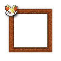 Small Orange Frame - ücretsiz png