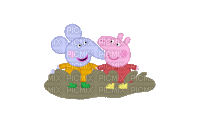 Happy Muddy Puddles - Darmowy animowany GIF