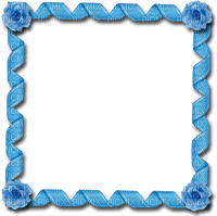 Frame Blue - 免费PNG