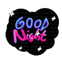 Nina goodnight - Nemokamas animacinis gif