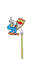 Pizzahead grab uzi pizza tower - GIF animado grátis