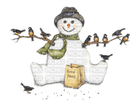 bonhomme de neige - PNG gratuit