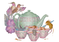 tea cup bp - Безплатен анимиран GIF