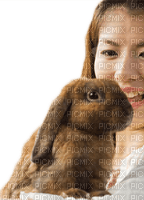Kaz_Creations Woman Femme Rabbit - PNG gratuit