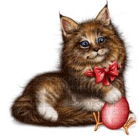 Y.A.M._Easter cat - ücretsiz png