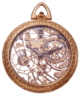 steampunk clock bp - kostenlos png
