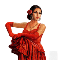 tancerka flamenco - kostenlos png