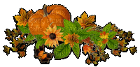 autumn  leaves  pumpkin_automne  feuille  citrouille - GIF animado gratis