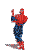 spider-man - Animovaný GIF zadarmo