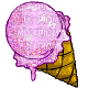 ice cream cone - GIF animé gratuit