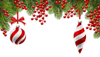 Christmas Pine Decor-----jul--deco - zdarma png