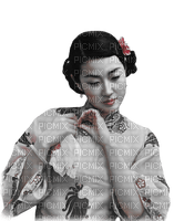 kikkapink woman geisha asian oriental japanese - Free PNG