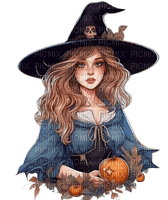 halloween, witch, herbst, autumn, automne - kostenlos png