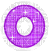 Kaz_Creations Animated Alphabet Purple O - GIF เคลื่อนไหวฟรี