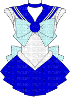 Dress Sailor Mercury - by StormGalaxy05 - PNG gratuit