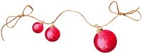 Ornaments.Red - zdarma png