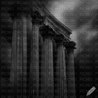 Black Gothic Pillars - 無料png