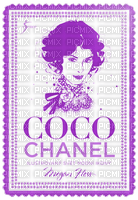 Stamp Chanel - Bogusia - безплатен png