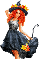 Woman.Witch.Halloween.Black - png gratuito