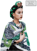woman with scarf bp - gratis png