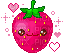 Strawberry - Gratis animerad GIF