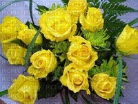sárga rózsa - фрее пнг