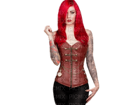 woman red hair  bp - ücretsiz png