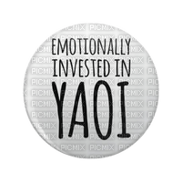 emotionally invested in yaoi - kostenlos png