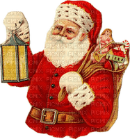 Santa, Laterne - 免费PNG