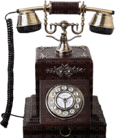deco vintage telephone kikkapink - PNG gratuit
