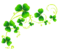 Clovers.Green.Animated - KittyKatLuv65 - Ingyenes animált GIF